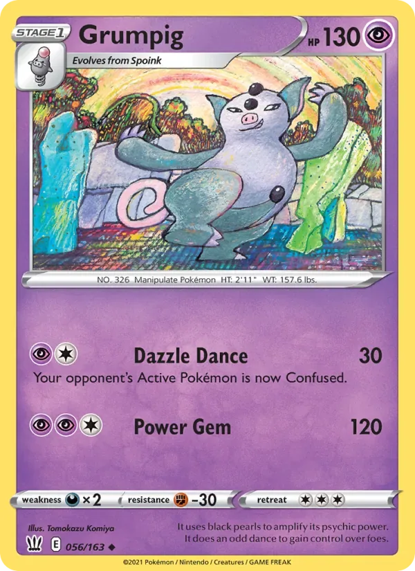 Grumpig, Battle Styles