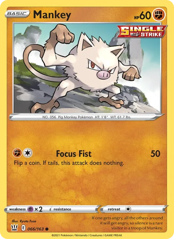 Mankey, Battle Styles