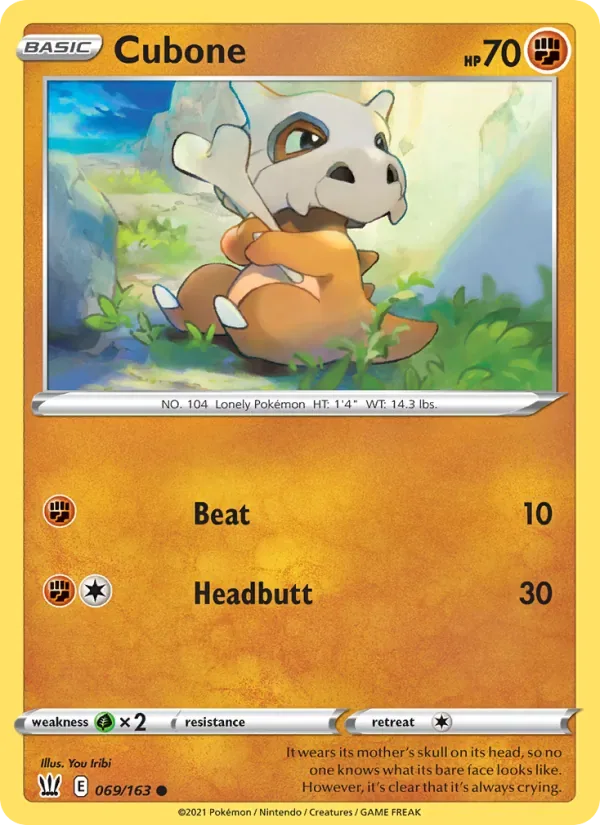 Cubone, Battle Styles