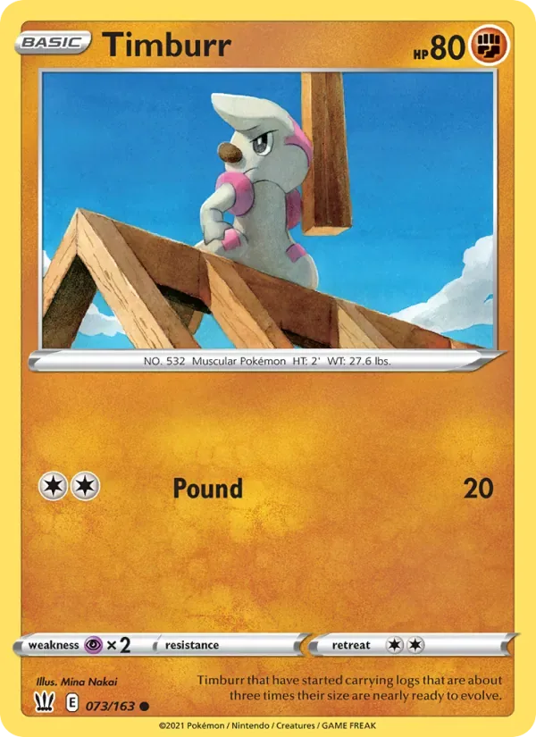 Timburr, Battle Styles