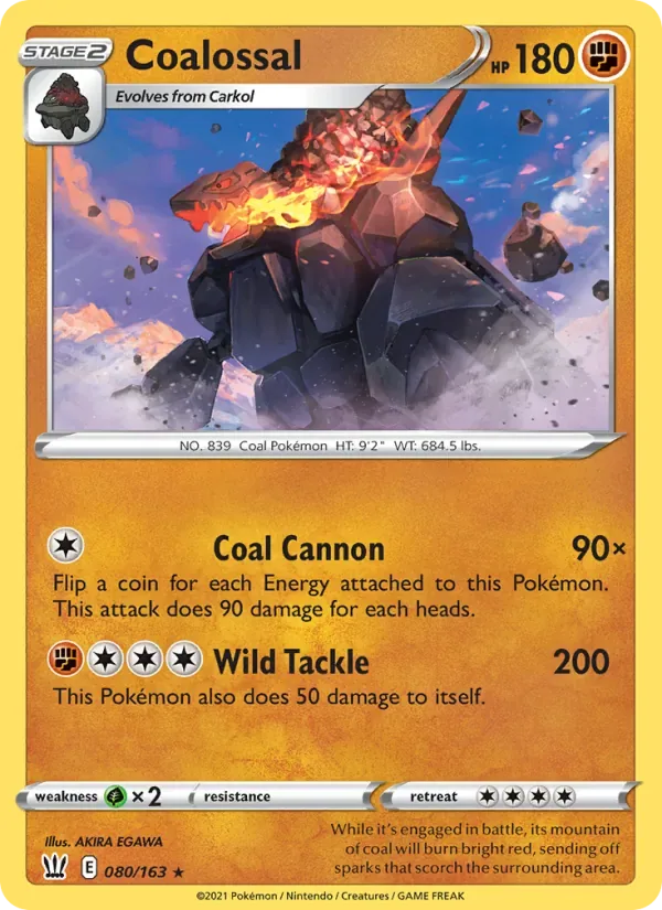 Coalossal, Battle Styles