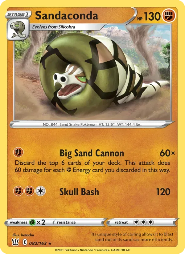 Sandaconda, Battle Styles