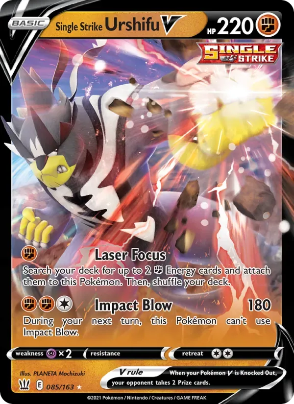 Single Strike Urshifu V, Battle Styles