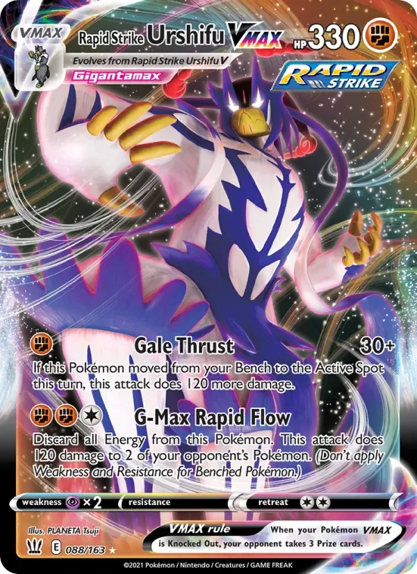 Rapid Strike Urshifu VMAX, Battle Styles