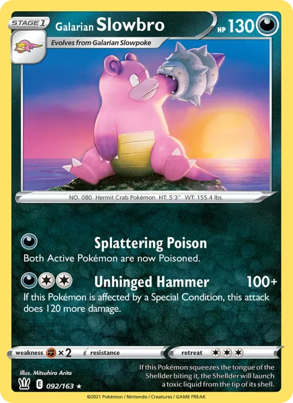 Galarian Slowbro, Battle Styles
