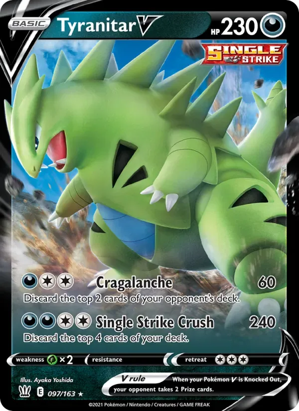 Tyranitar V, Battle Styles