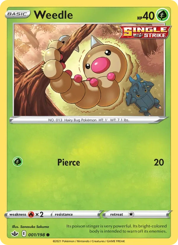 Weedle, Chilling Reign
