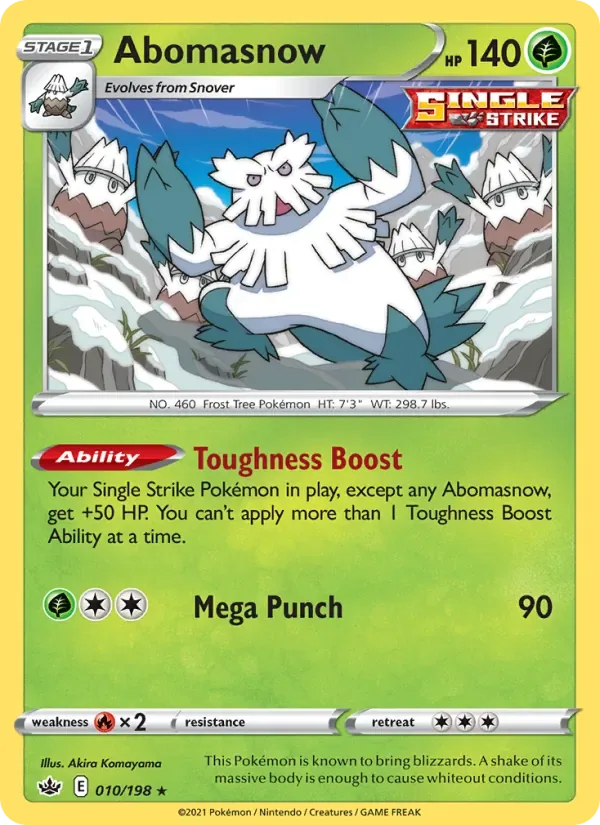 Abomasnow, Chilling Reign