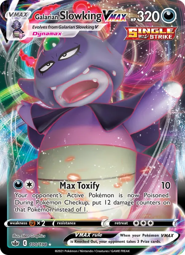 Galarian Slowking VMAX, Chilling Reign
