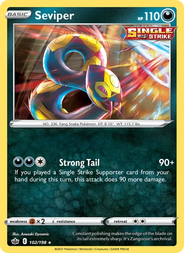 Seviper, Chilling Reign