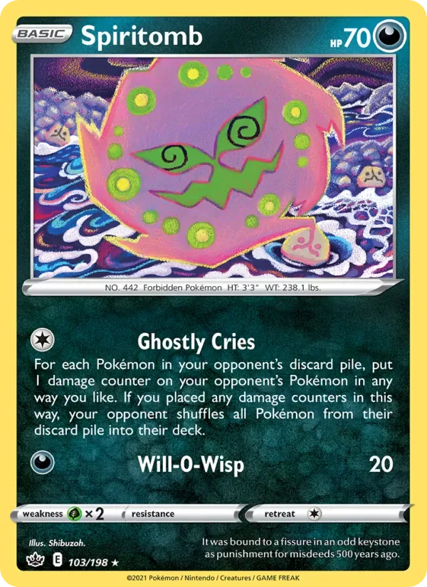Spiritomb, Chilling Reign