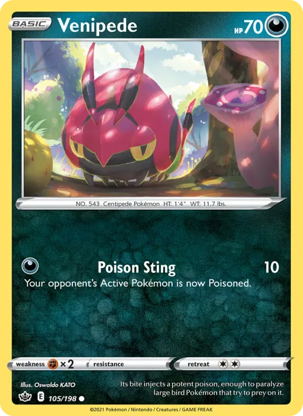 Venipede, Chilling Reign