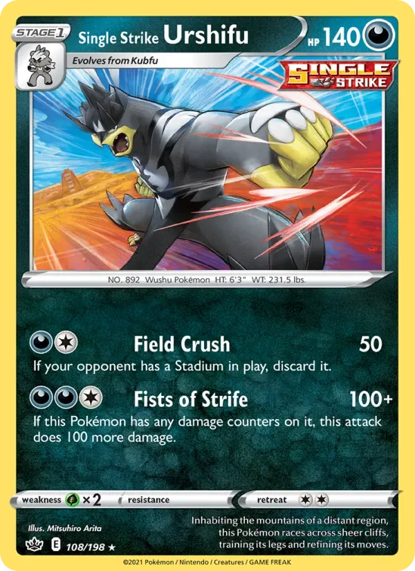 Single Strike Urshifu, Chilling Reign