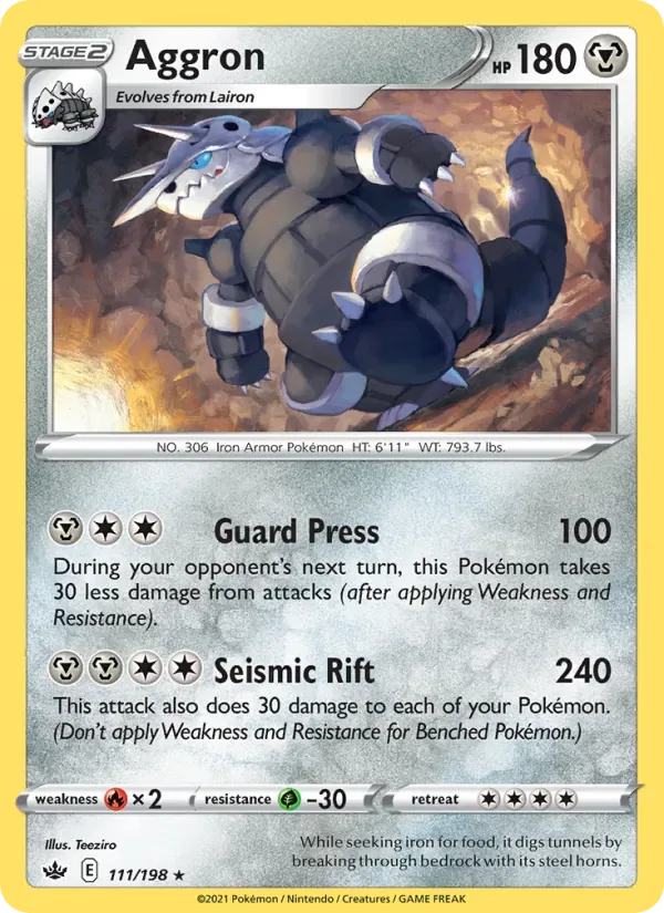 Aggron, Chilling Reign