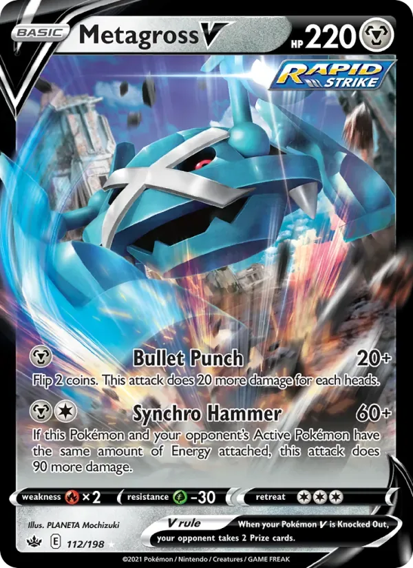 Metagross V, Chilling Reign
