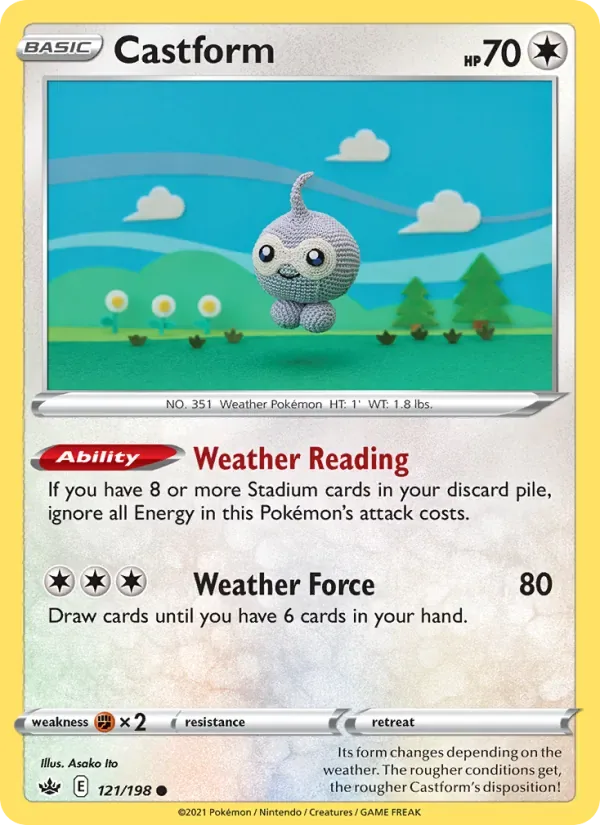 Castform, Chilling Reign