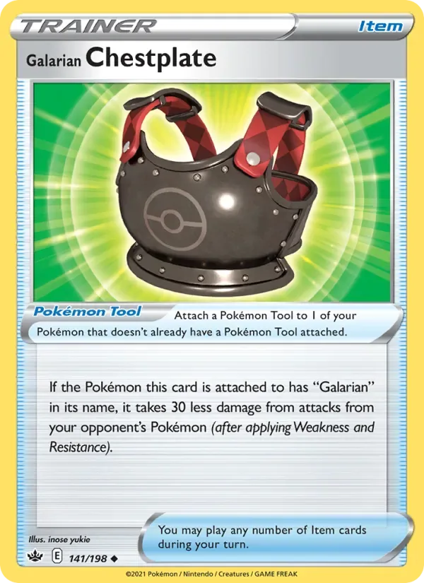 Galarian Chestplate, Chilling Reign