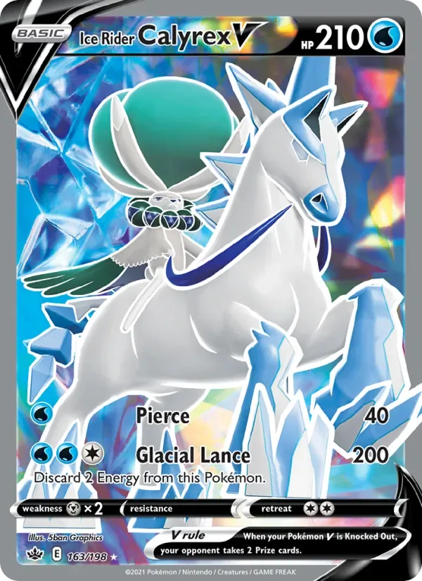 Ice Rider Calyrex V, Chilling Reign