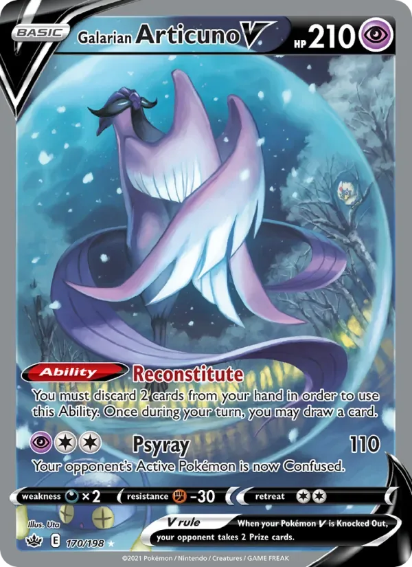 Galarian Articuno V, Chilling Reign