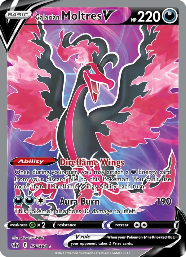 Galarian Moltres V, Chilling Reign