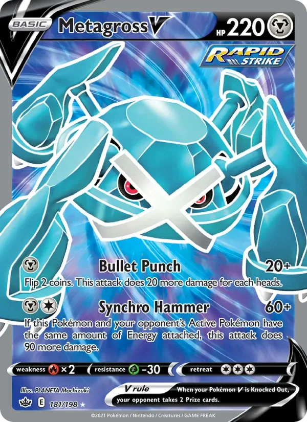 Metagross V, Chilling Reign