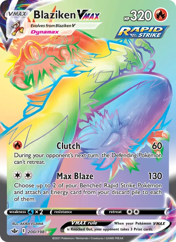 Blaziken VMAX, Chilling Reign