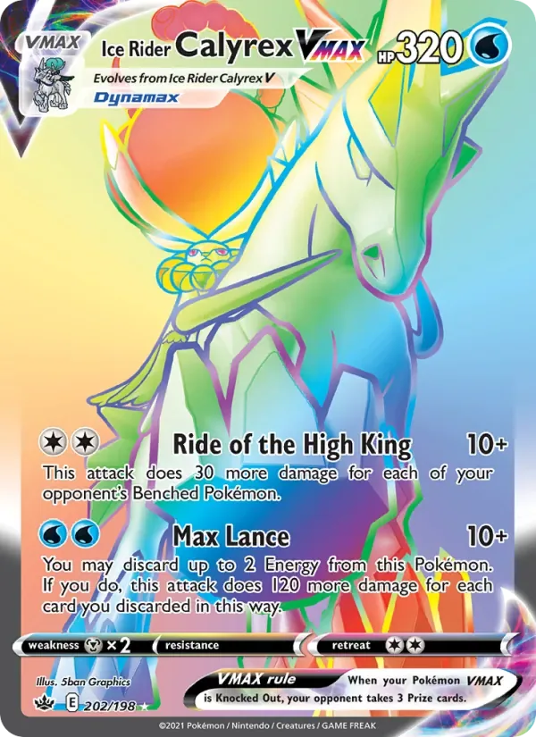 Ice Rider Calyrex VMAX, Chilling Reign