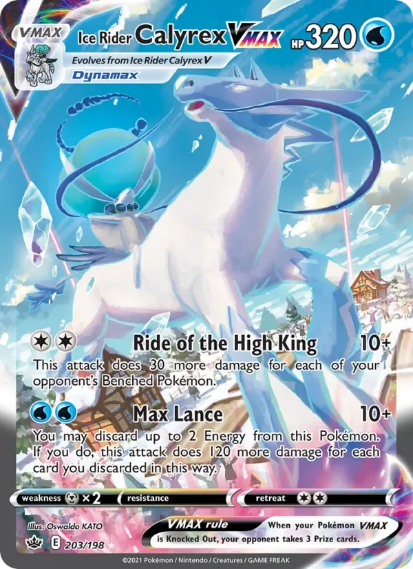 Ice Rider Calyrex VMAX, Chilling Reign