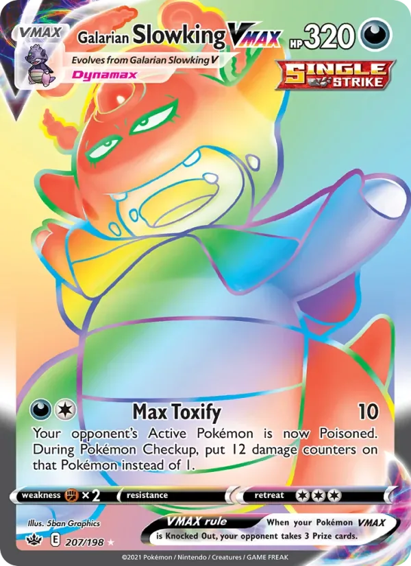 Galarian Slowking VMAX, Chilling Reign