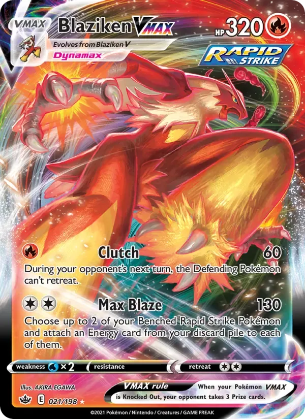Blaziken VMAX, Chilling Reign