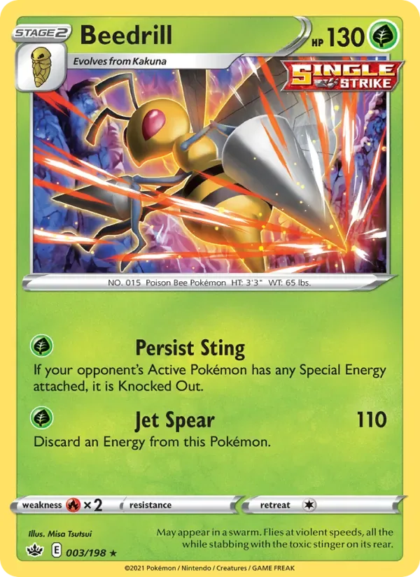 Beedrill, Chilling Reign