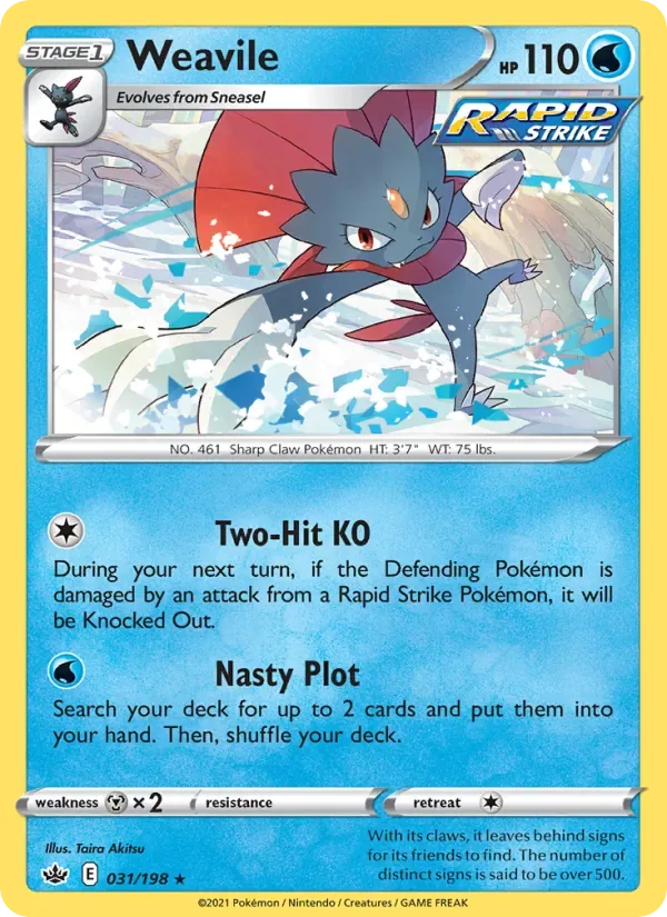 Weavile, Chilling Reign