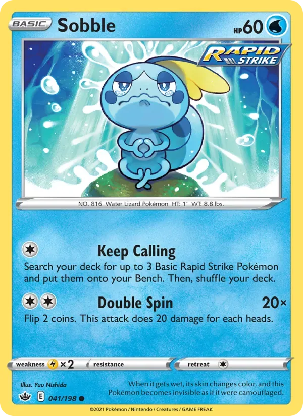 Sobble, Chilling Reign