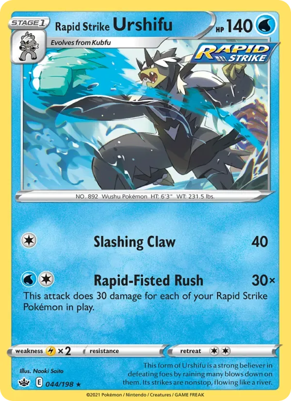 Rapid Strike Urshifu, Chilling Reign