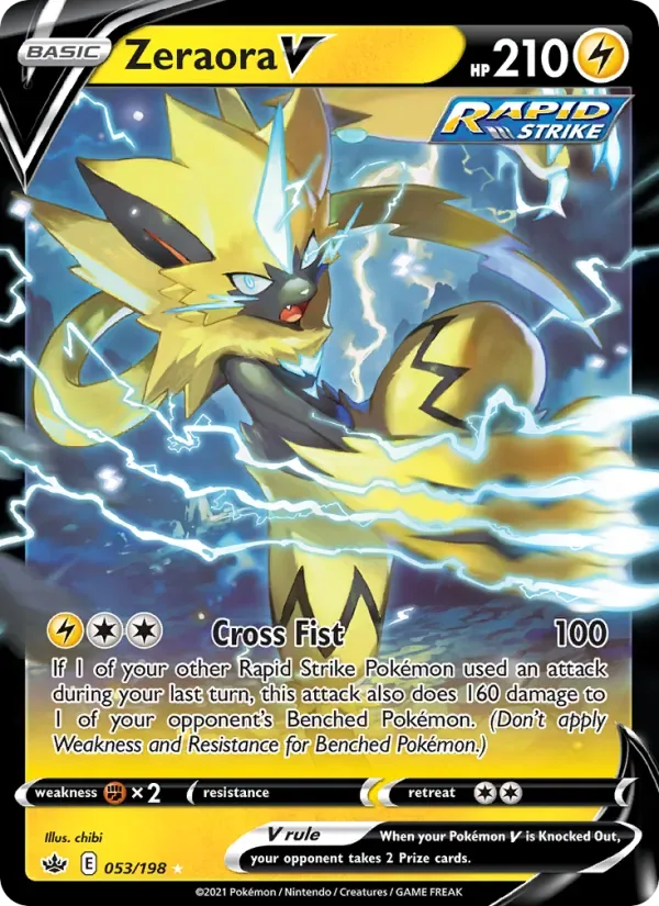 Zeraora V, Chilling Reign