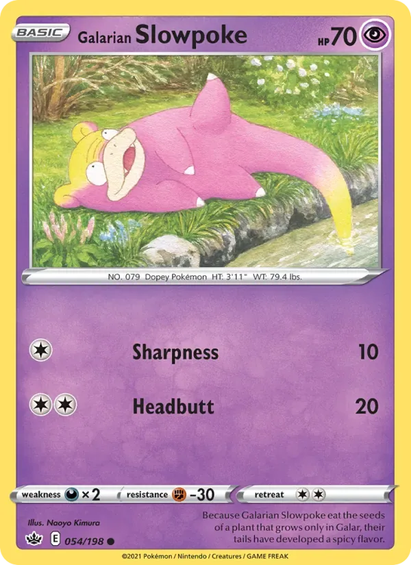 Galarian Slowpoke, Chilling Reign