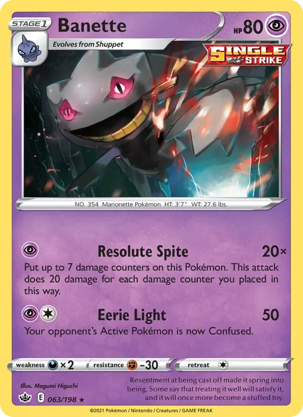 Banette, Chilling Reign