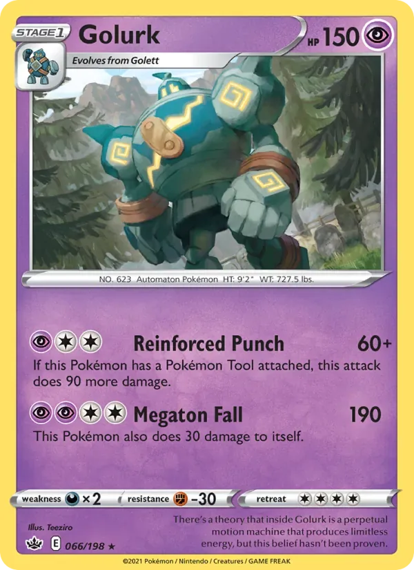 Golurk, Chilling Reign