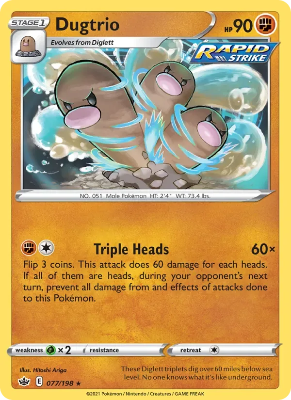 Dugtrio, Chilling Reign