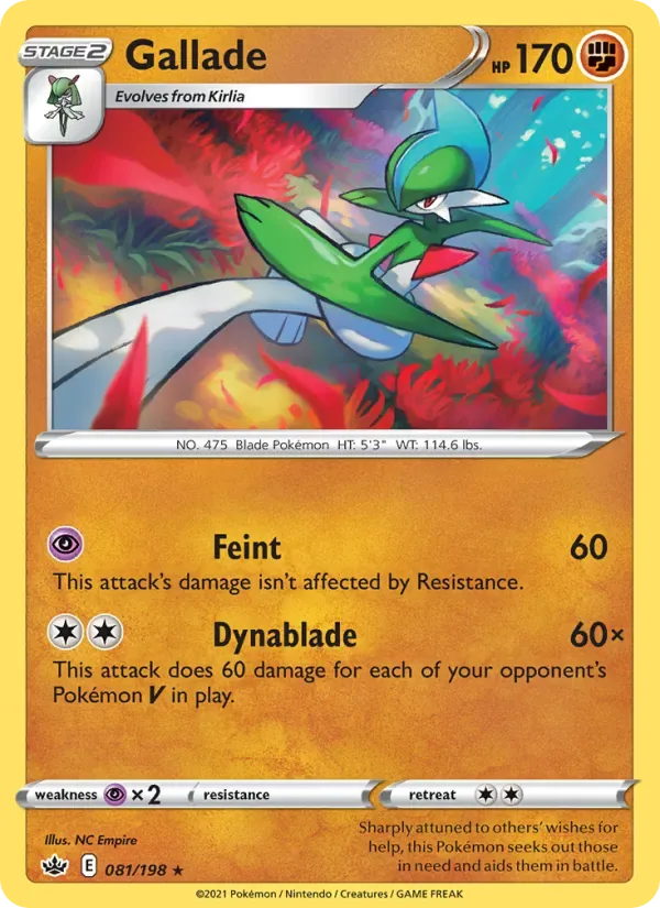 Gallade, Chilling Reign