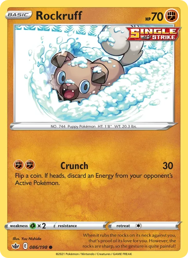 Rockruff, Chilling Reign
