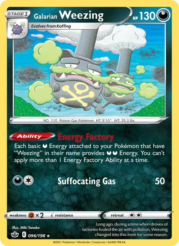 Galarian Weezing, Chilling Reign