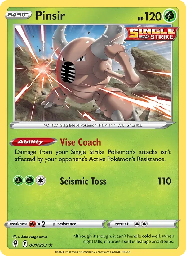 Pinsir, Evolving Skies