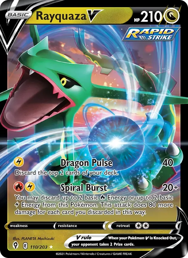 Rayquaza V, Evolving Skies