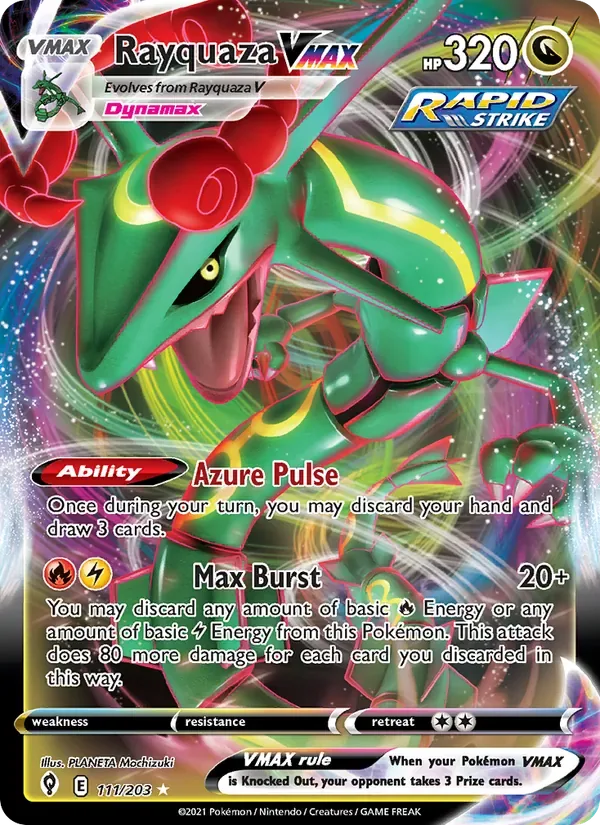 Rayquaza VMAX, Evolving Skies