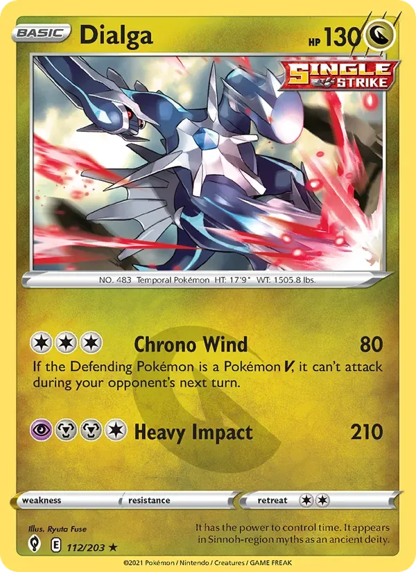 Dialga, Evolving Skies