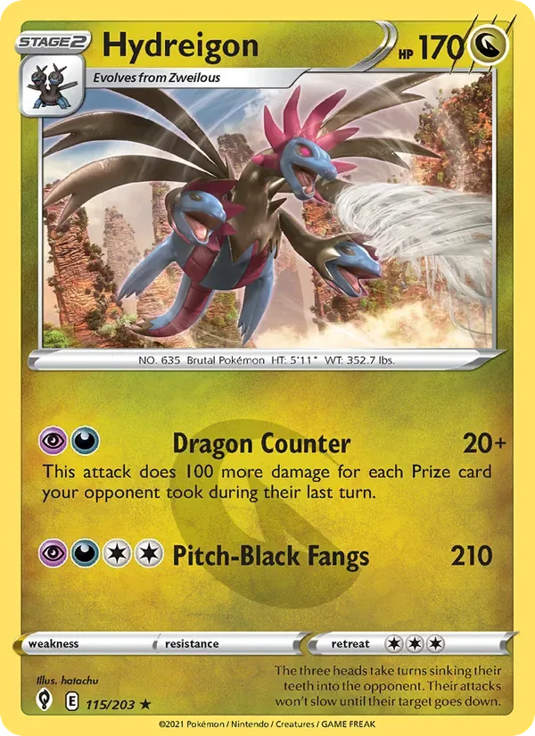 Hydreigon, Evolving Skies