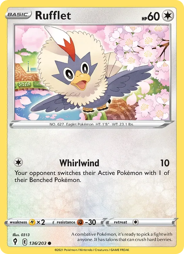 Rufflet, Evolving Skies