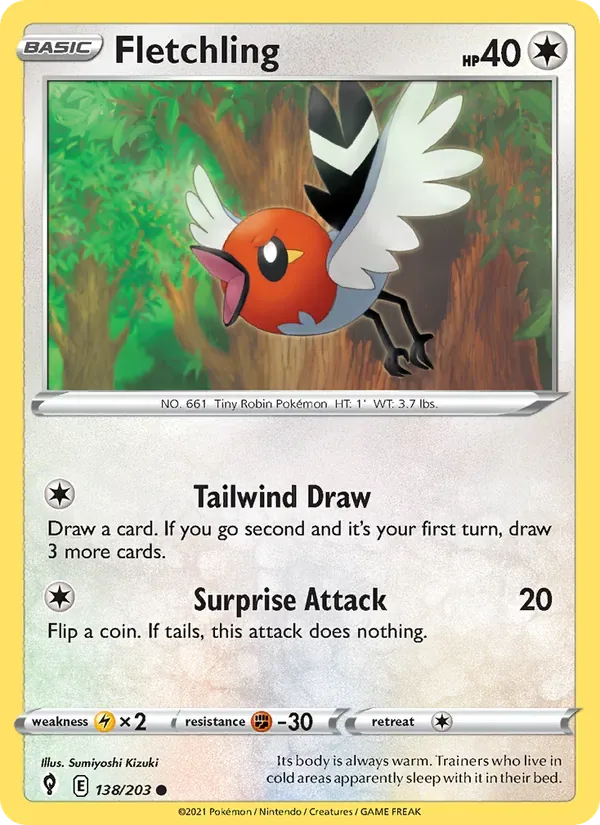 Fletchling, Evolving Skies