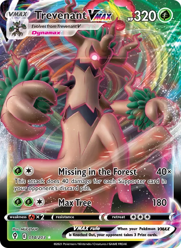 Trevenant VMAX, Evolving Skies